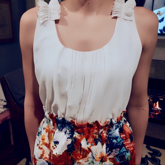 Flower Print McGinn Dress *FINAL PRICE* - Picture 5 of 8